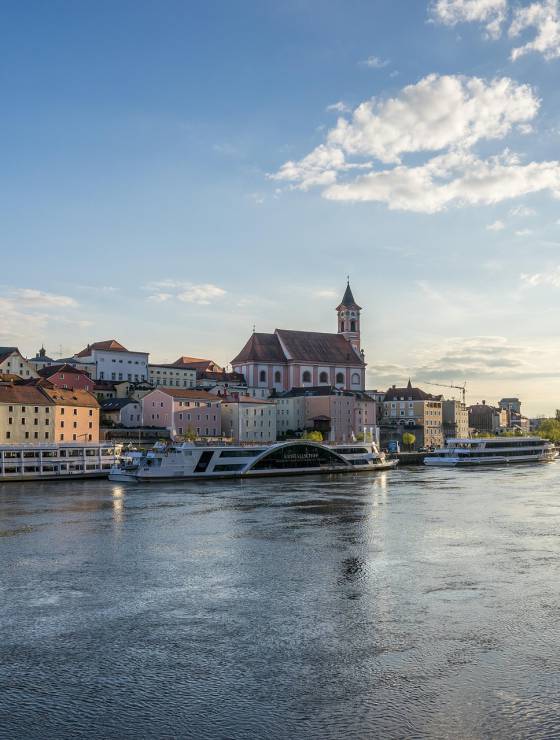 Dreiflüssestadt Passau in Bayern